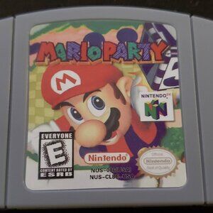 Mario Party 1 Video Game Nintendo 64 N64